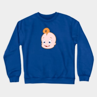 Giant Floating Baby Head Crewneck Sweatshirt